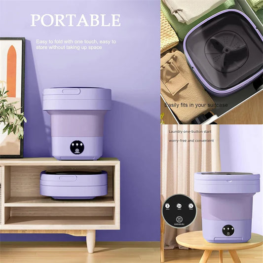 Foldable Mini Laundry Machine